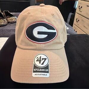 ‘47 Brand UGA GEORGIA BULLDOGS CLEAN UP Hat Cap $35 New Adjustable